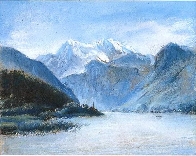Lago di Thun in Svizzera - 1808